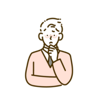 悩むビジネスマン